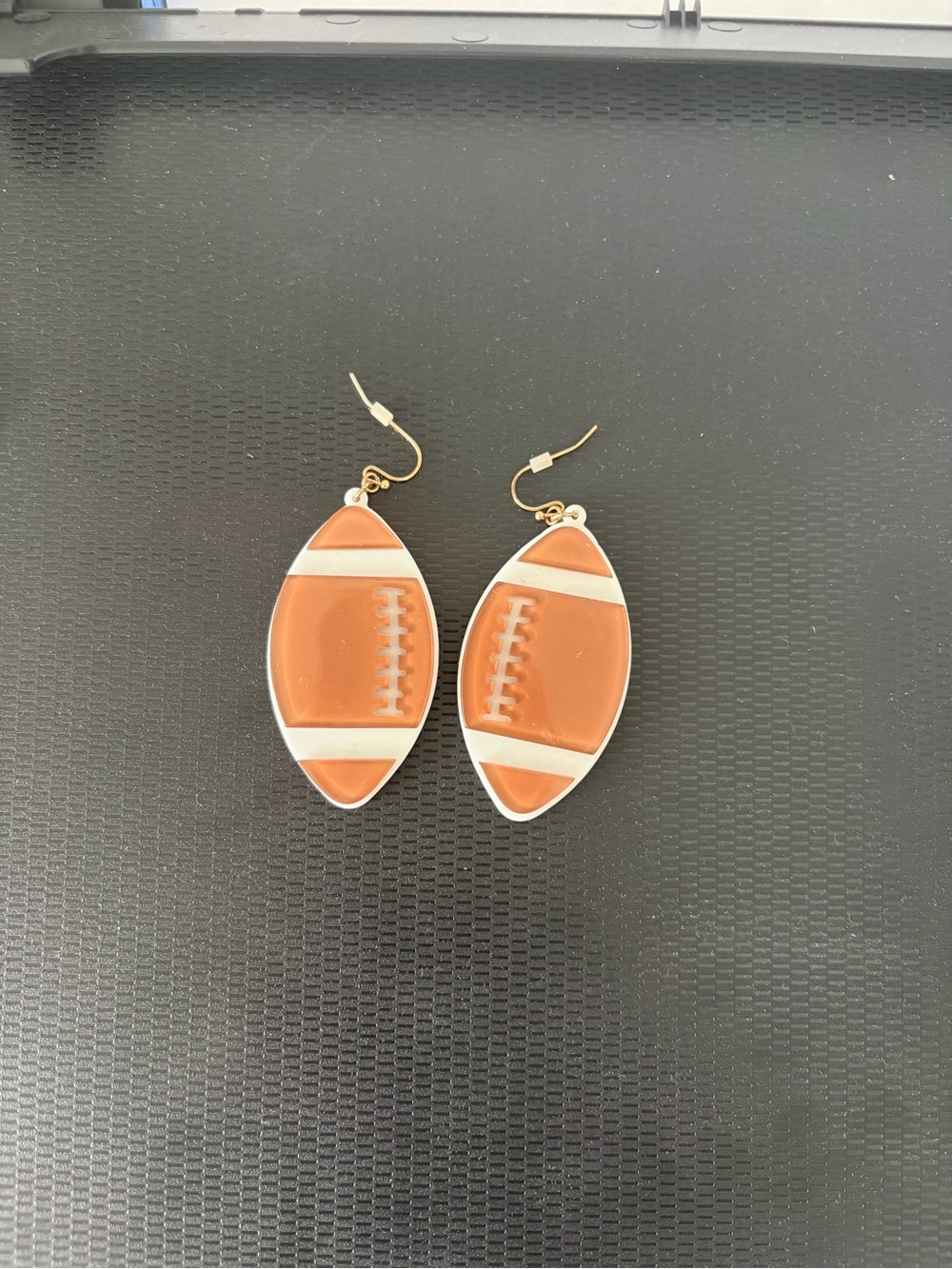 Football earrings